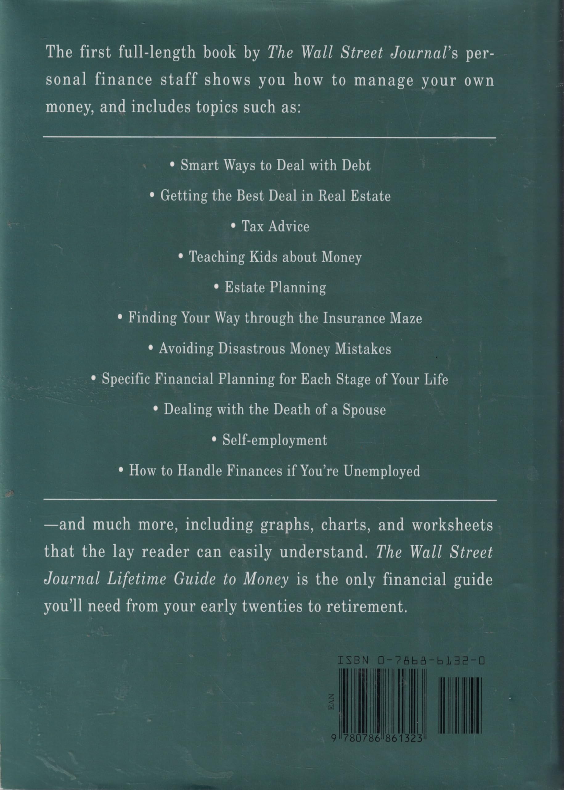 The Wall Street Journal Lifetime Guide to Money: Strategies for Managing Your Finances used book depot