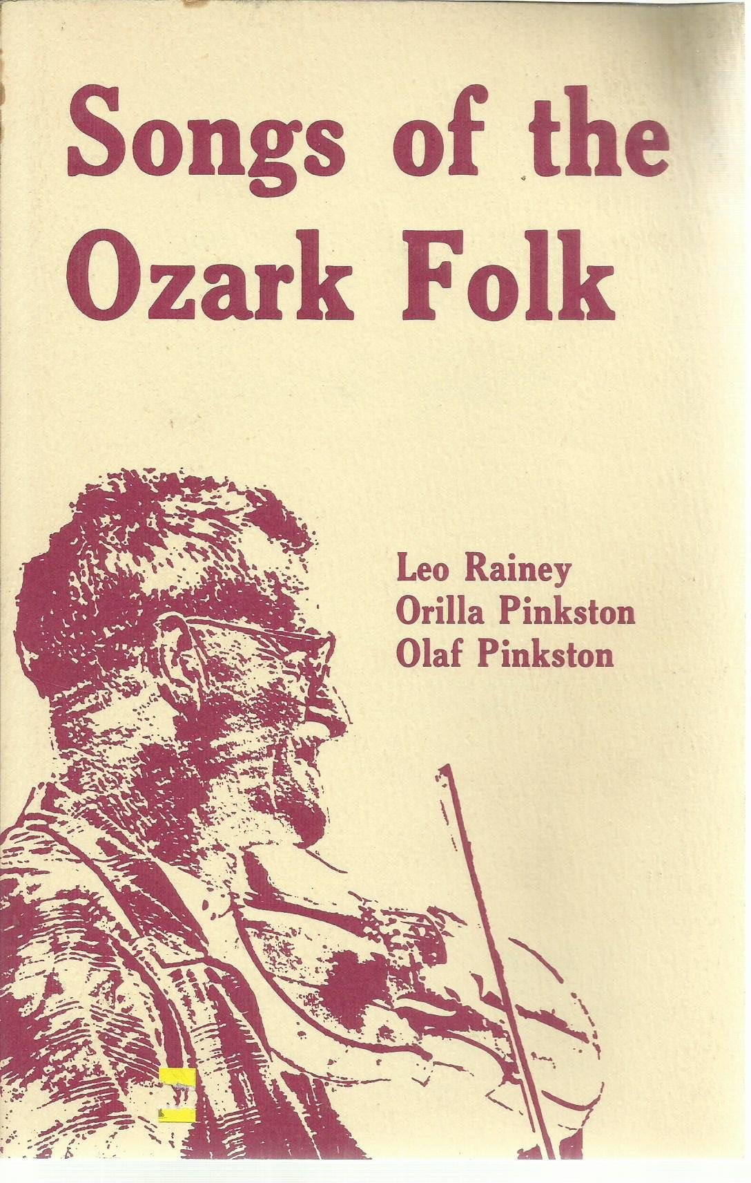 Songs of the Ozark Folk used book depot