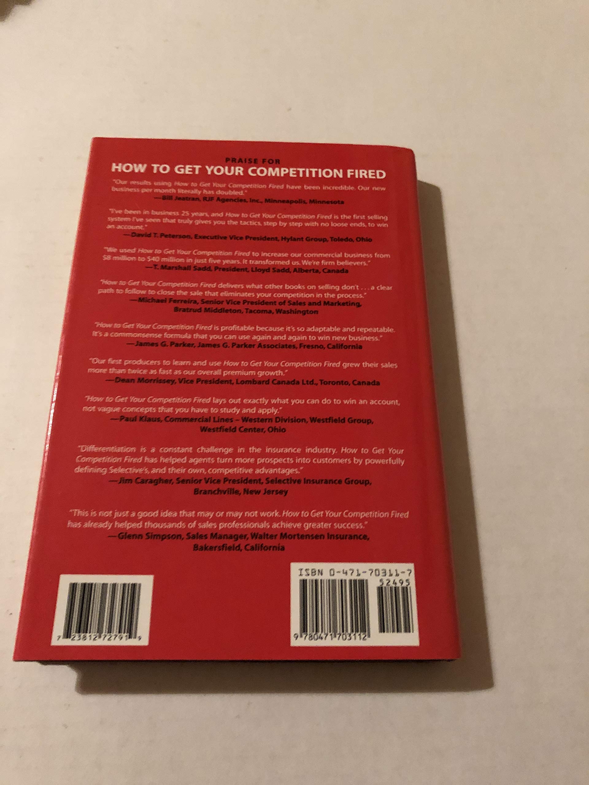 How to Get Your Competition Fired Without Saying Anything Bad About Them: Using the Wedge to Increase Your Sales used book depot