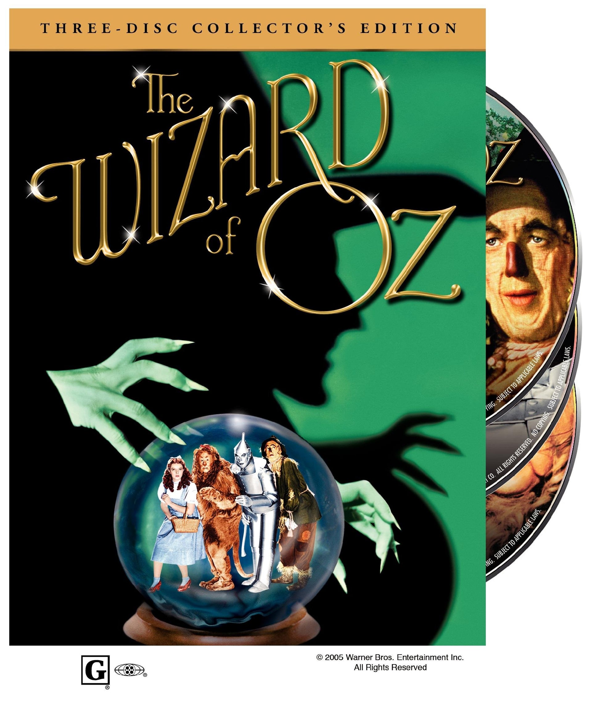 The Wizard of Oz (Three-Disc Collector's Edition) used book depot