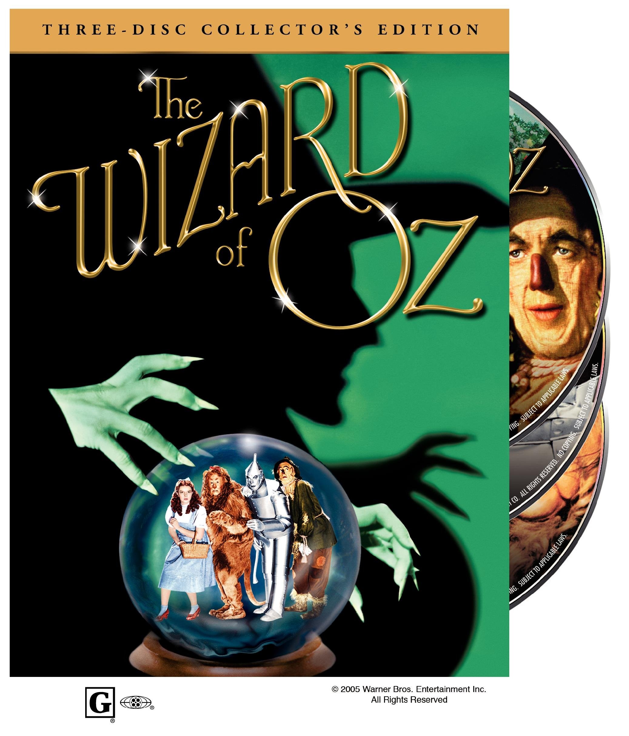The Wizard of Oz (Three-Disc Collector's Edition) used book depot