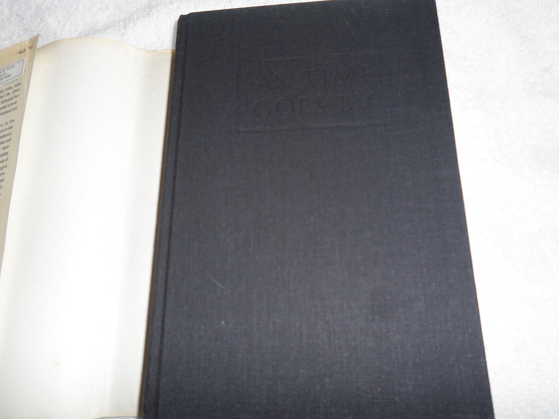 As Time Goes by: The Life of Ingrid Bergman used book depot