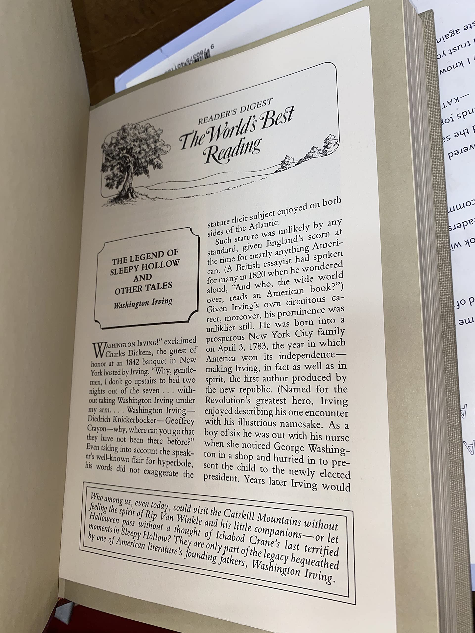 The Legend of Sleepy Hollow and Other Tales