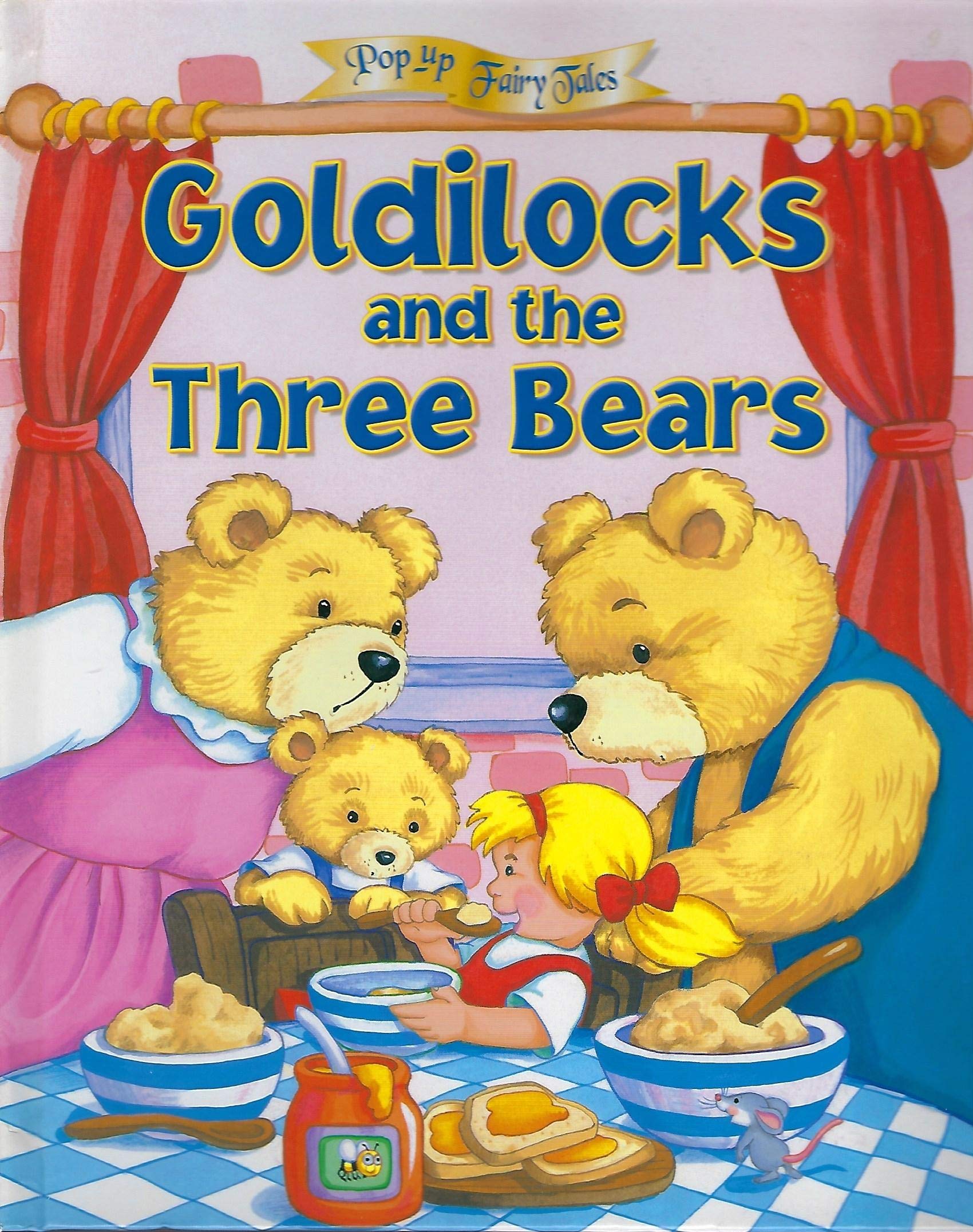GOLDILOCKS AND THE THREE BEARS (Pop-Up Fairy Tales) used book depot
