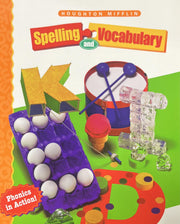 Houghton Mifflin Spelling and Vocabulary, Level 2, Student Edition used book depot
