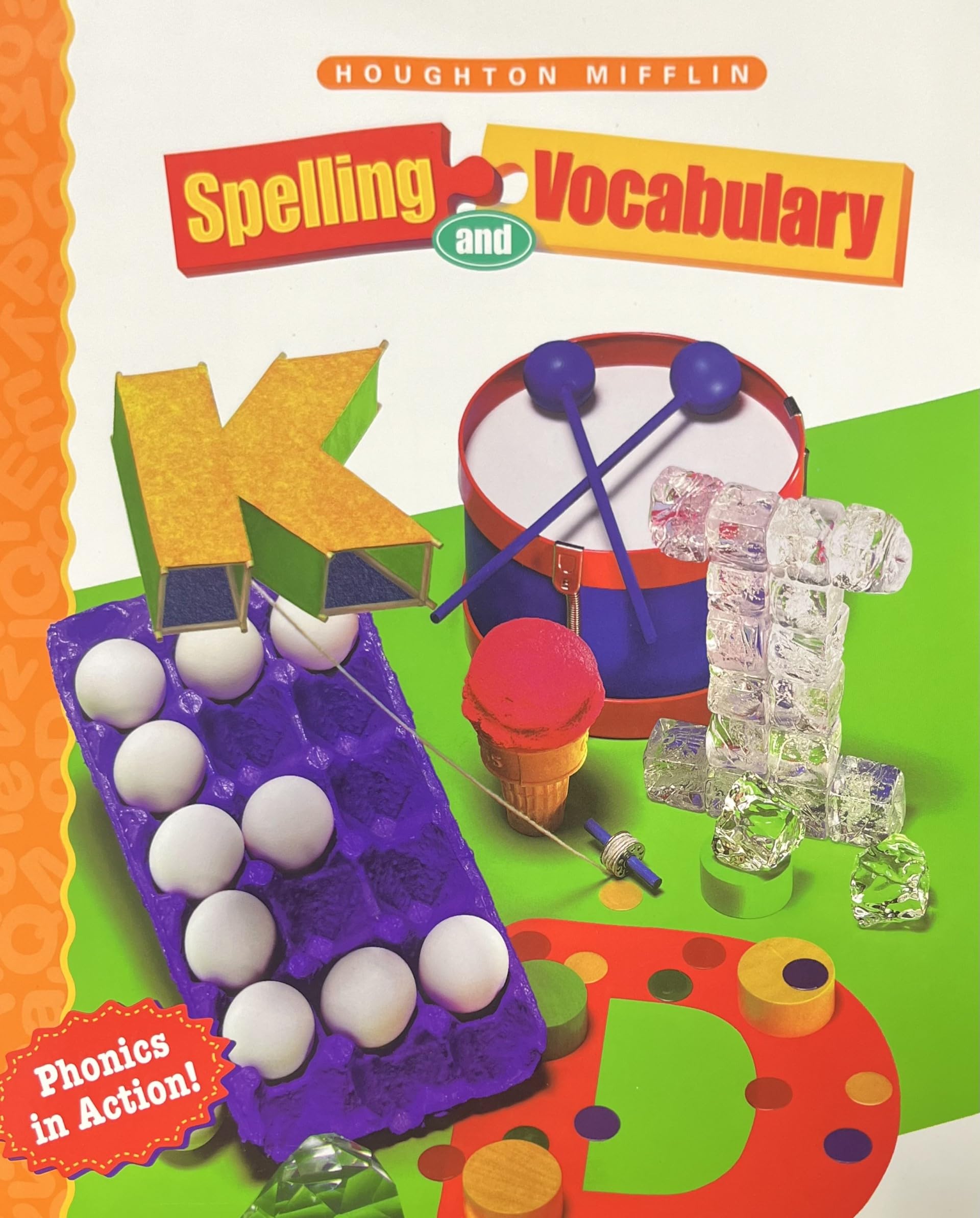 Houghton Mifflin Spelling and Vocabulary, Level 2, Student Edition used book depot