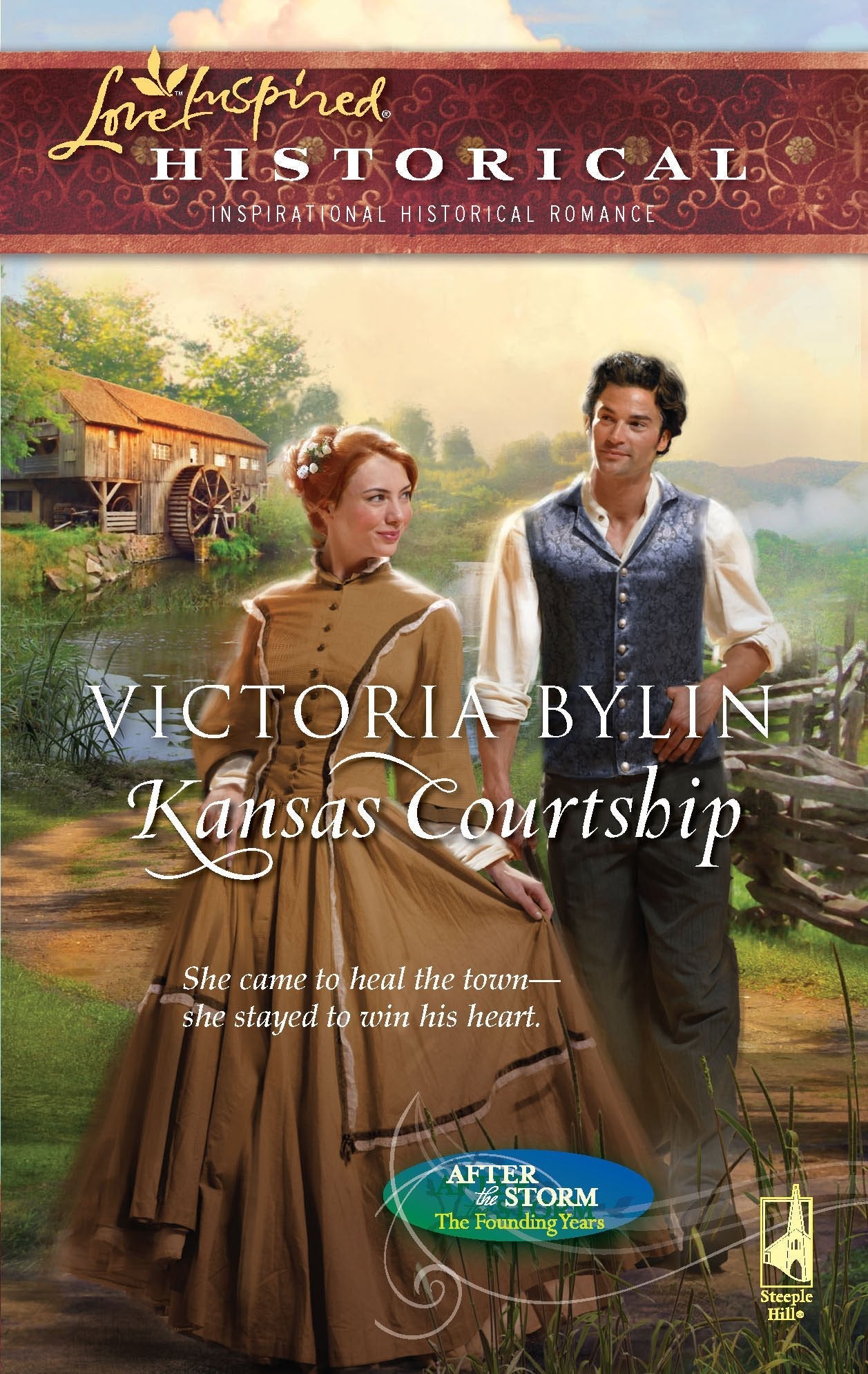 Kansas Courtship (After the Storm: The Founding Years) (Love Inspired Historical) used book depot