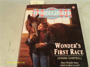 Wonder's First Race (Thoroughbred Series #3) used book depot