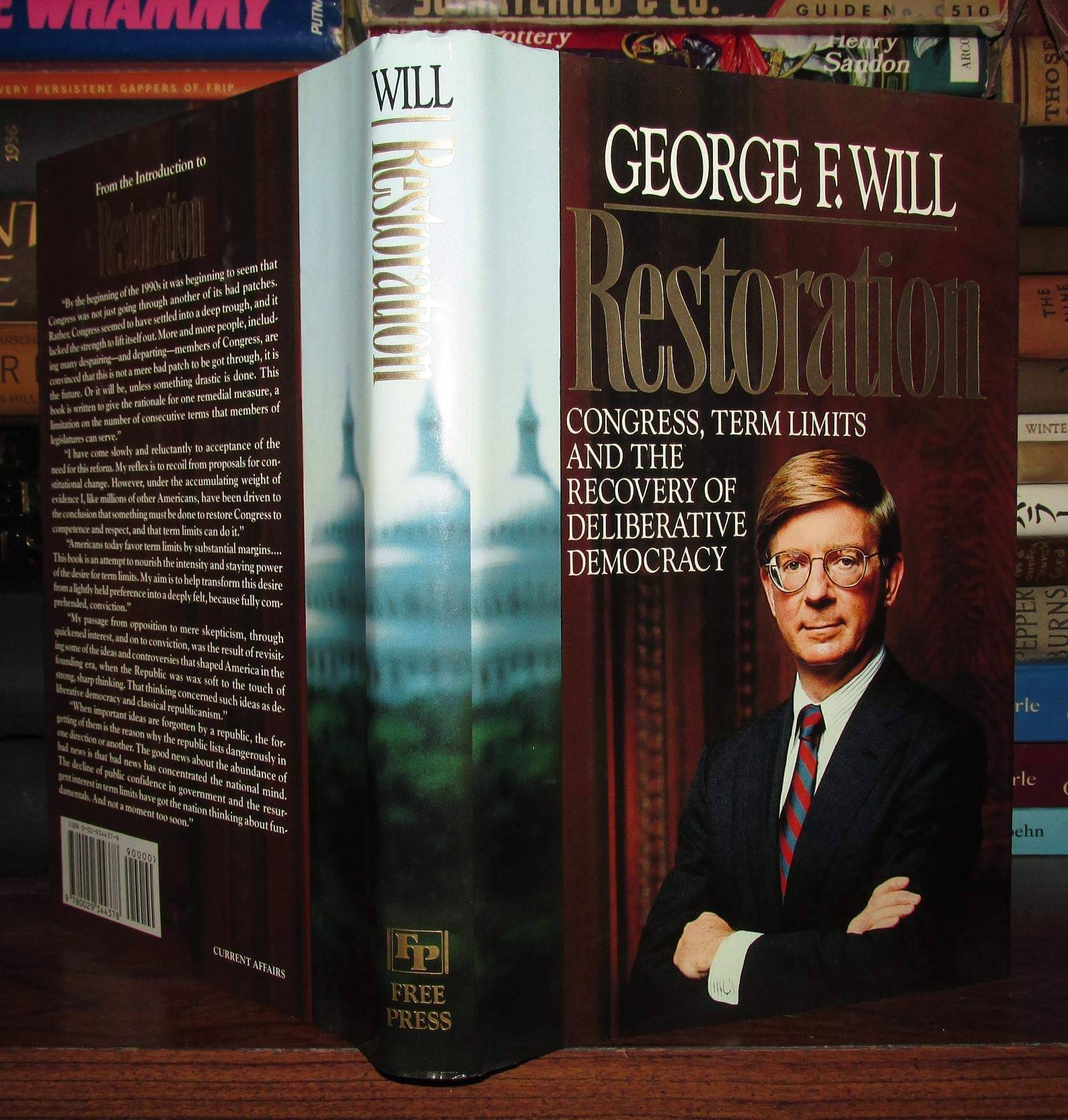 Restoration: Congress, Term Limits and the Recovery of Deliberative Democracy used book depot
