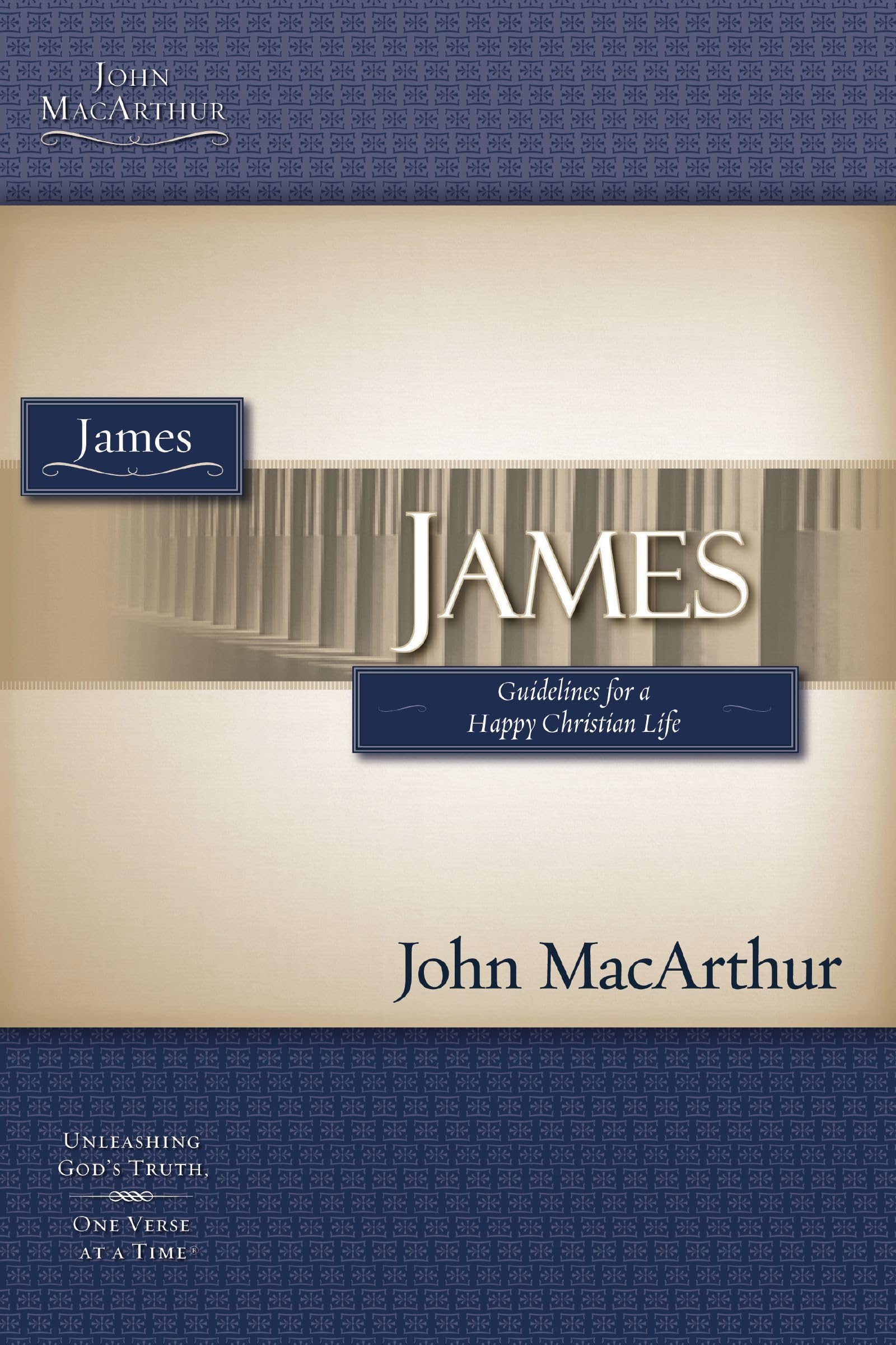 James: Guidlines for a Happy Christian Life (Macarthur Study Guide) used book depot
