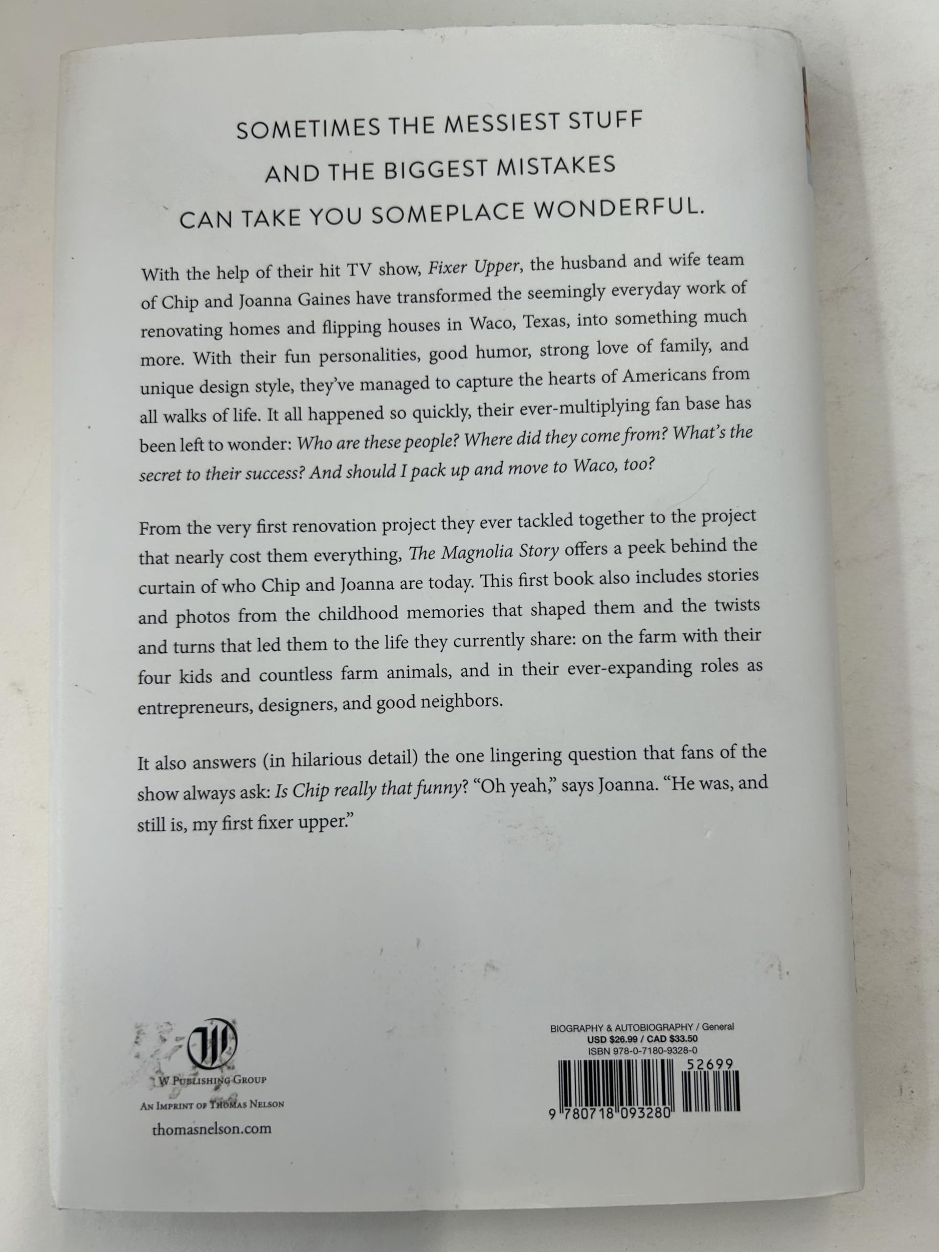 The Magnolia Story - Signed Book