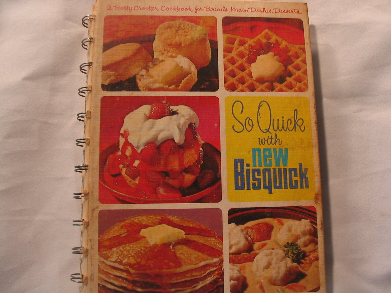 So Quick with New Bisquick (A Betty Crocker Cookbook for Breads, Main Dishes, Desserts) used book depot