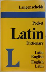 Langenscheidt Pocket Latin Dictionary: Latin-English, English- Latin (English and Latin Edition) used book depot