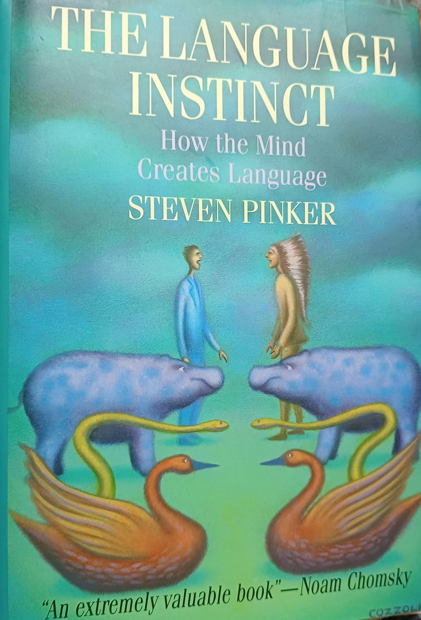 The Language Instinct: How the Mind Creates Language used book depot