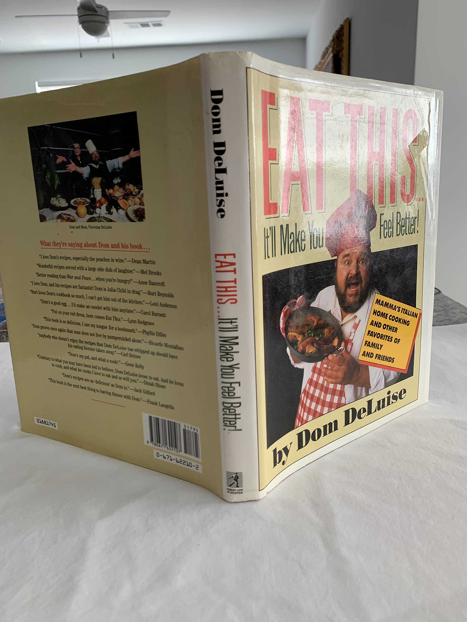 Eat This...It'll Make You Feel Better!: Mamma's Italian Home Cooking and Other Favorites of Family and Friends used book depot