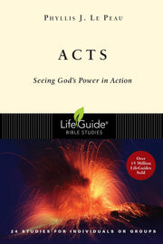 Acts: Seeing God's Power in Action (Lifeguide Bible Studies) used book depot