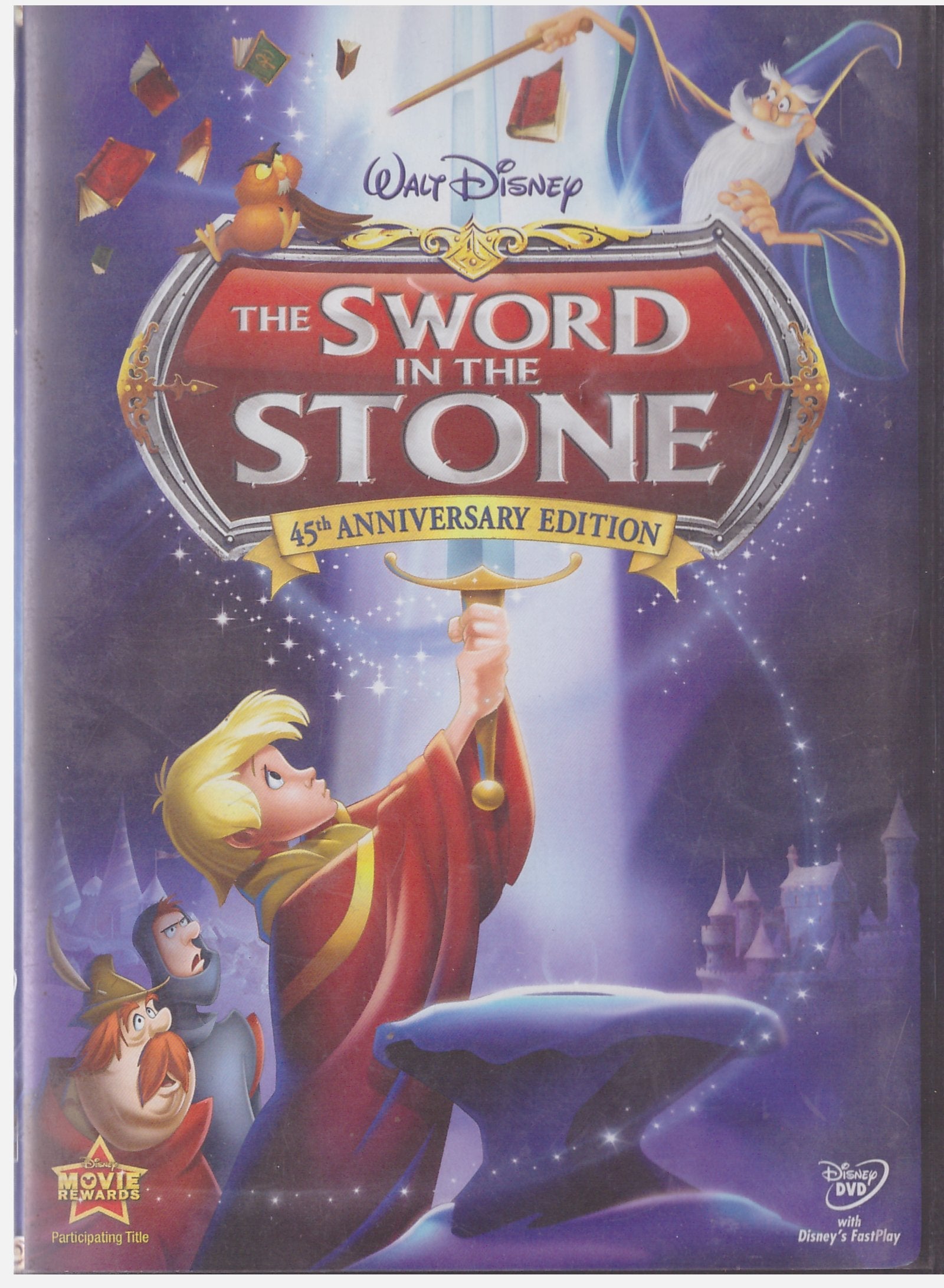 Sword in the Stone: 50th Anniversary Edition (DVD + Digital Copy) used book depot