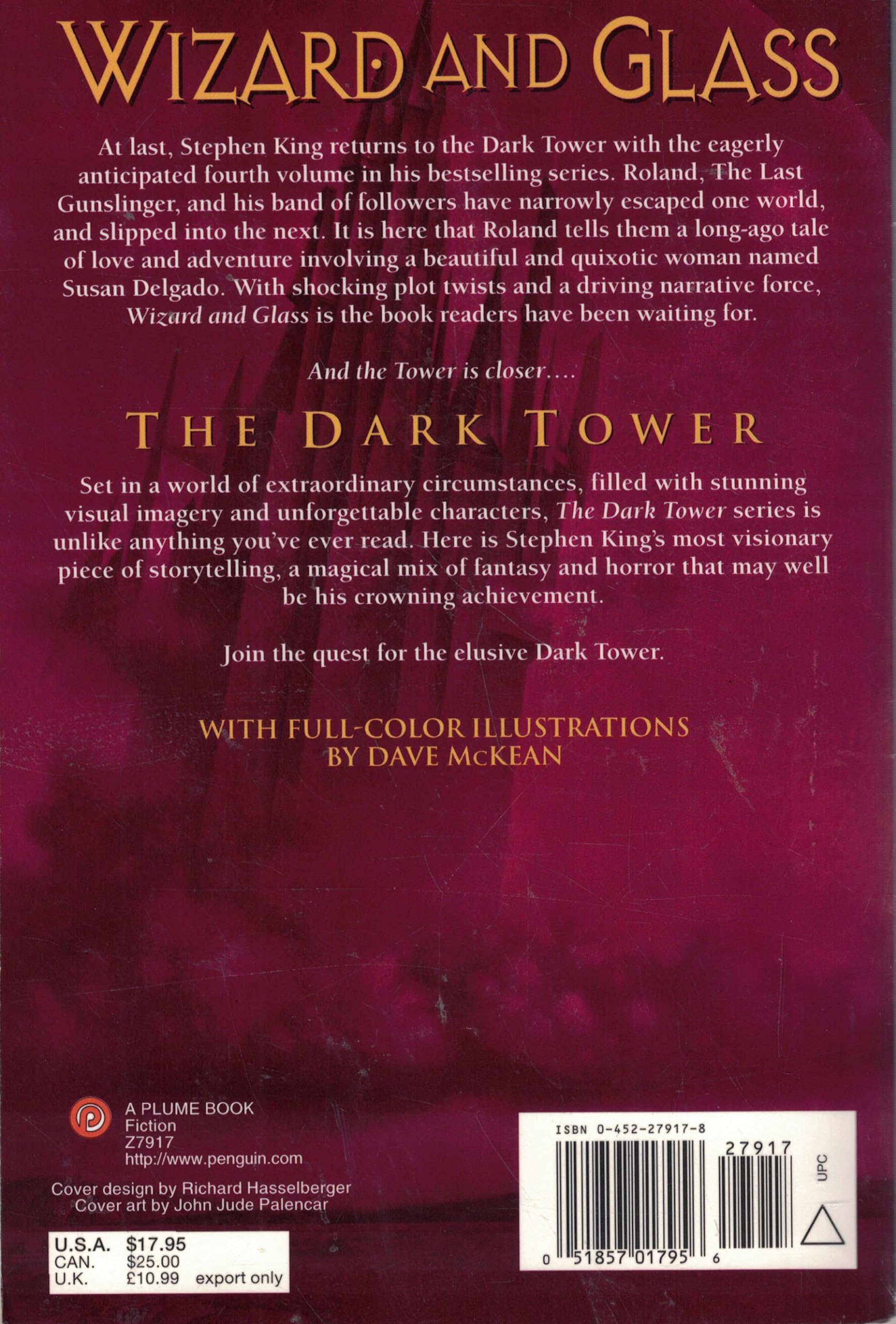 Wizard and Glass (Dark Tower) used book depot