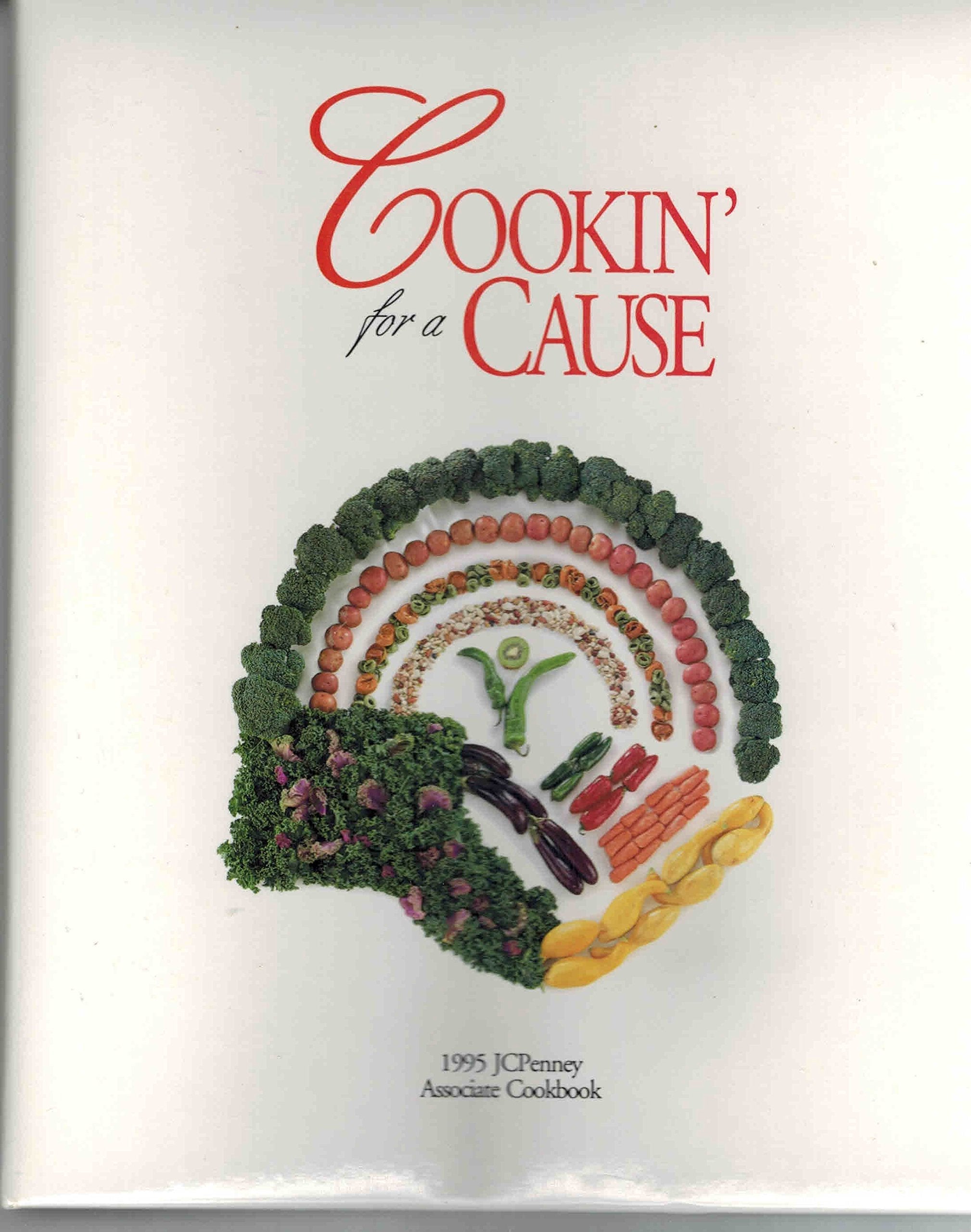 Cooking For a Cause 1995 JC Penny Associate Cookbook used book depot