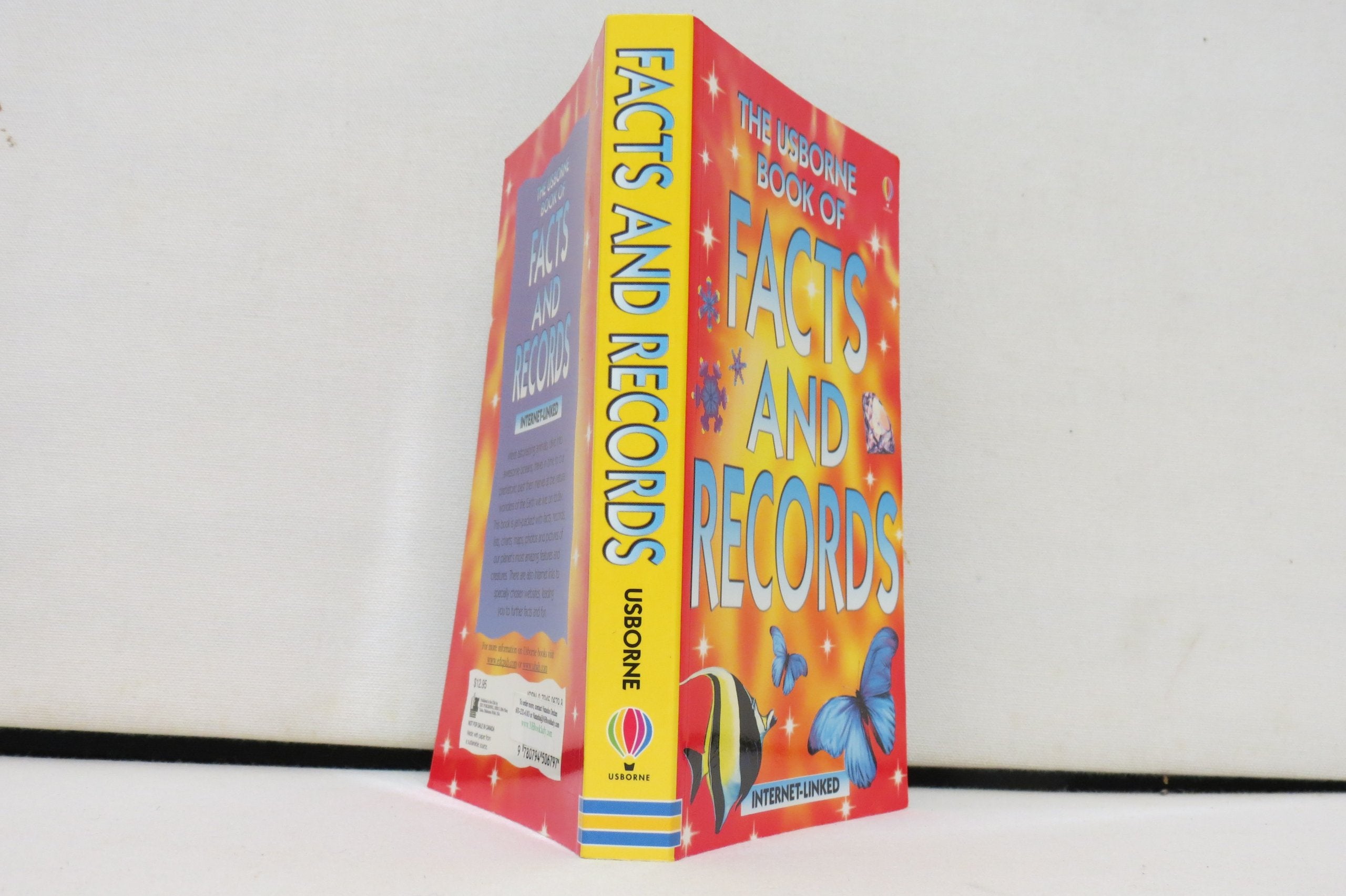 The Usborne Book of Facts and Records: Internet-Linked (Facts and Lists Internet Linked) used book depot
