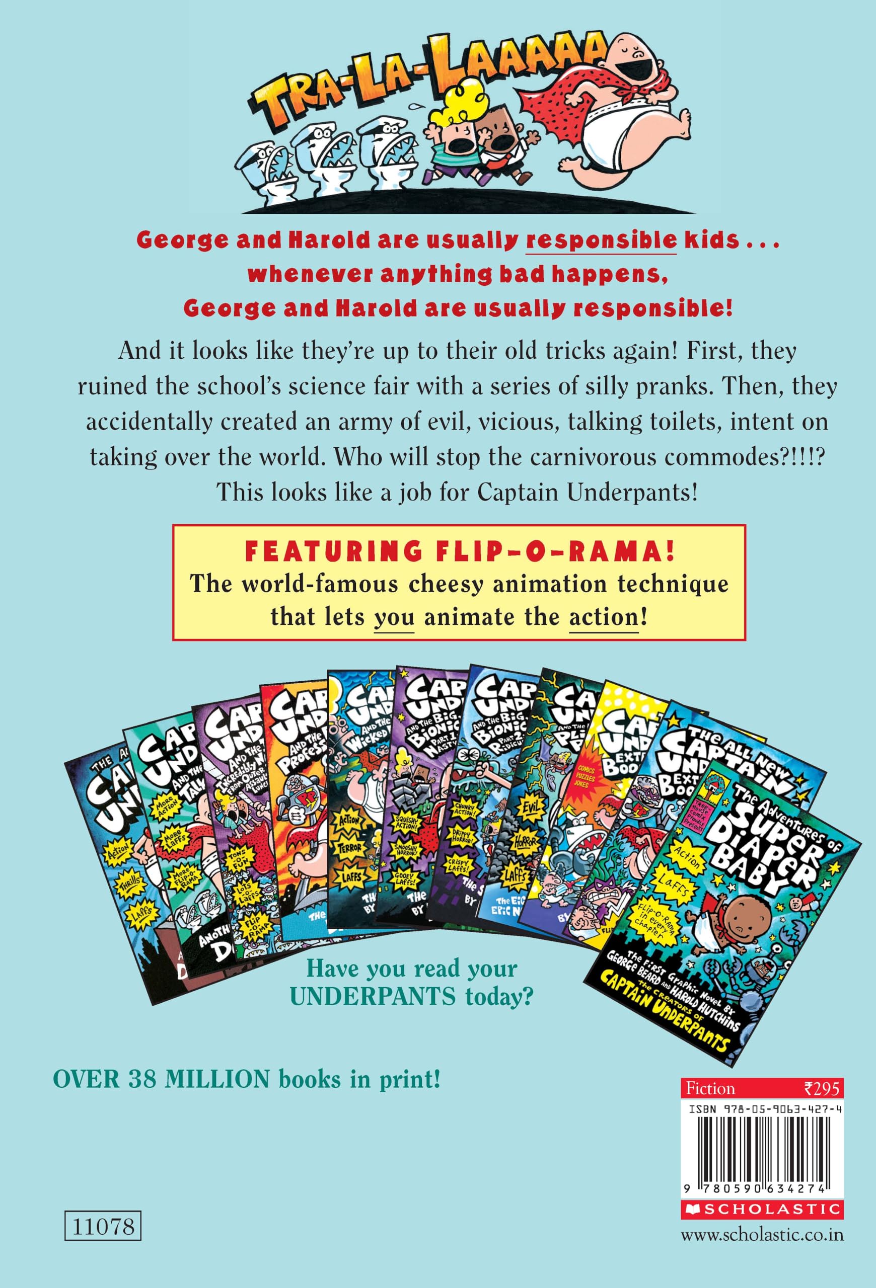 Captain Underpants and the Attack of the Talking Toilets used book depot