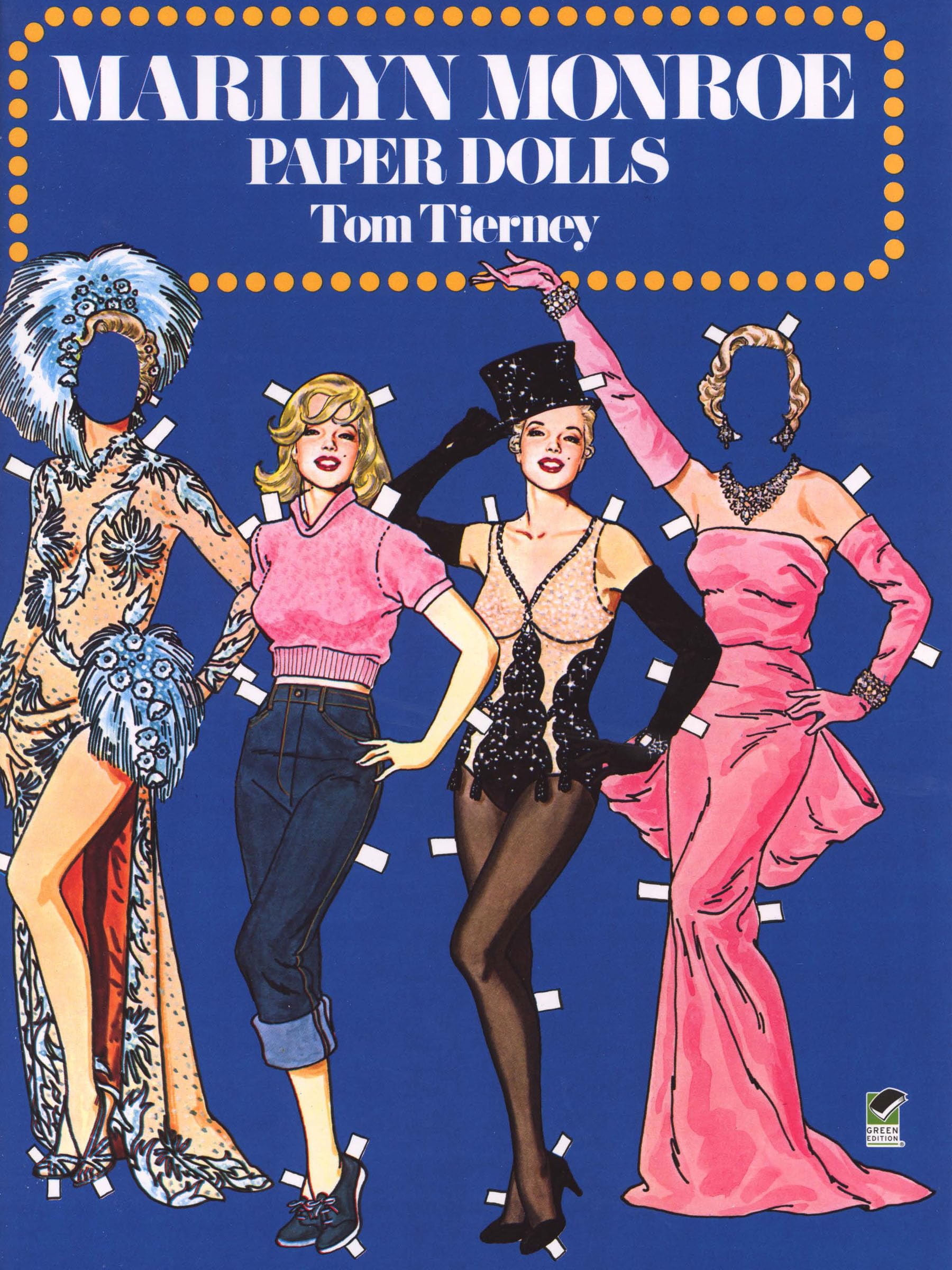 Marilyn Monroe Paper Dolls (Dover Celebrity Paper Dolls) used book depot