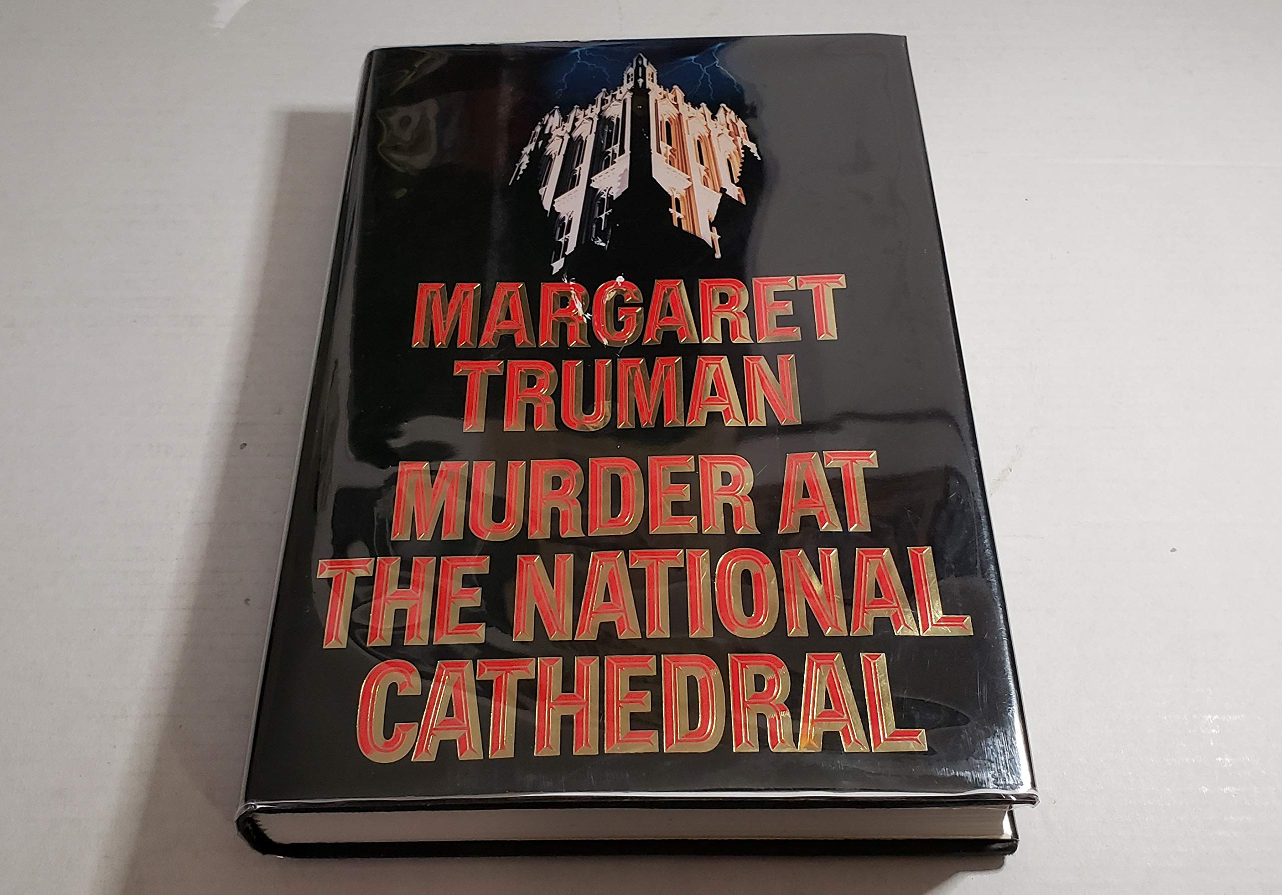 Murder at the National Cathedral used book depot
