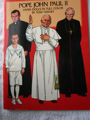 Pope John Paul II Paper Dolls in Full Color
