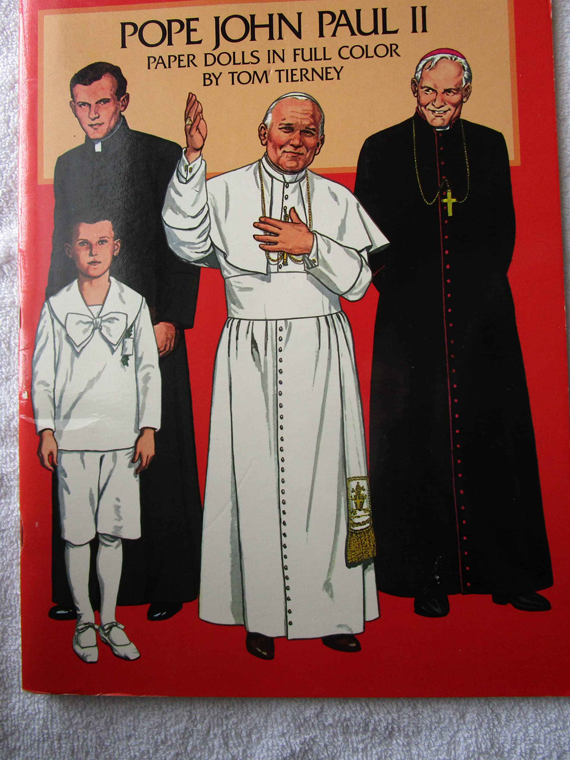 Pope John Paul II Paper Dolls in Full Color