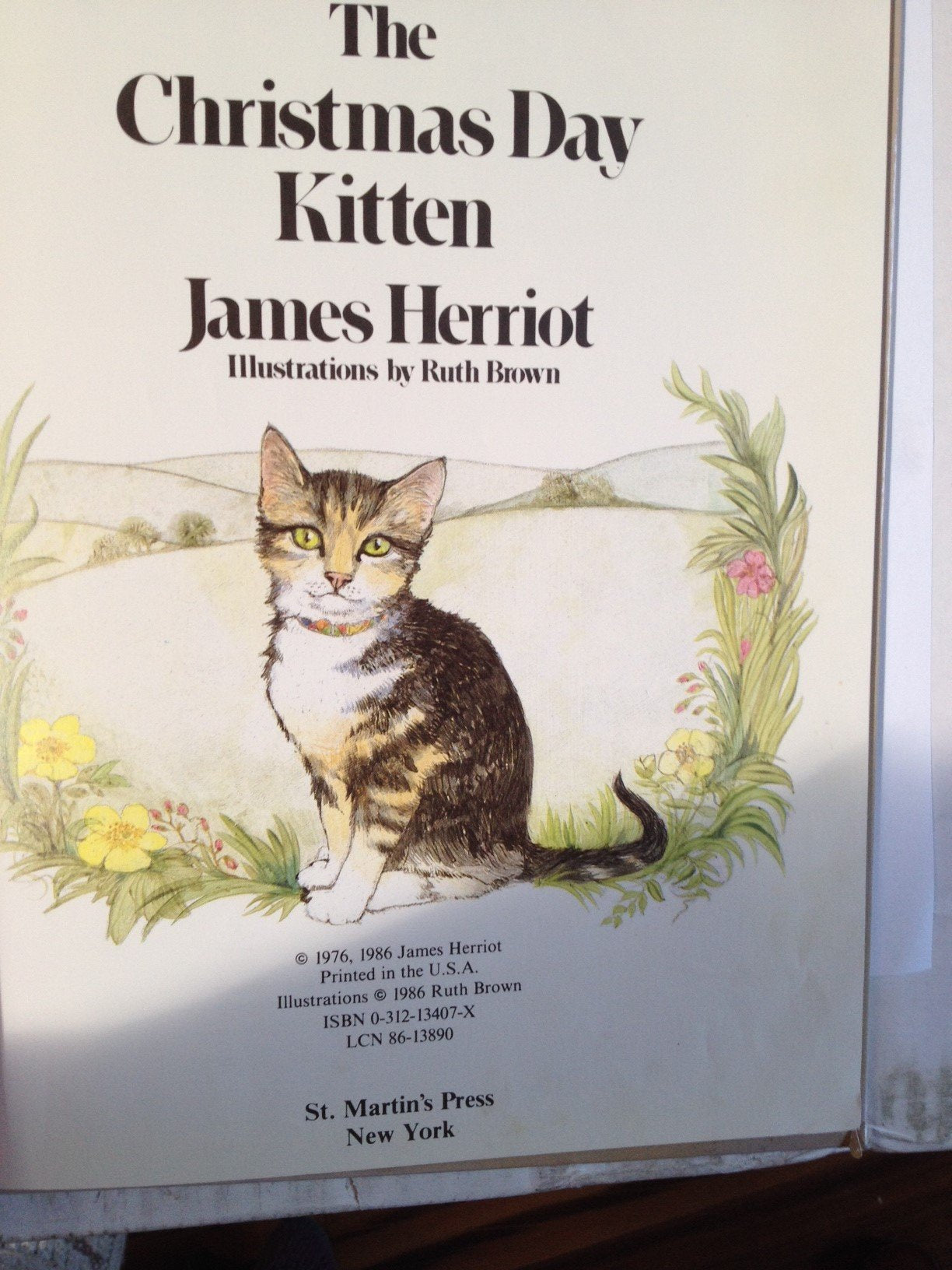 The Christmas Day Kitten used book depot