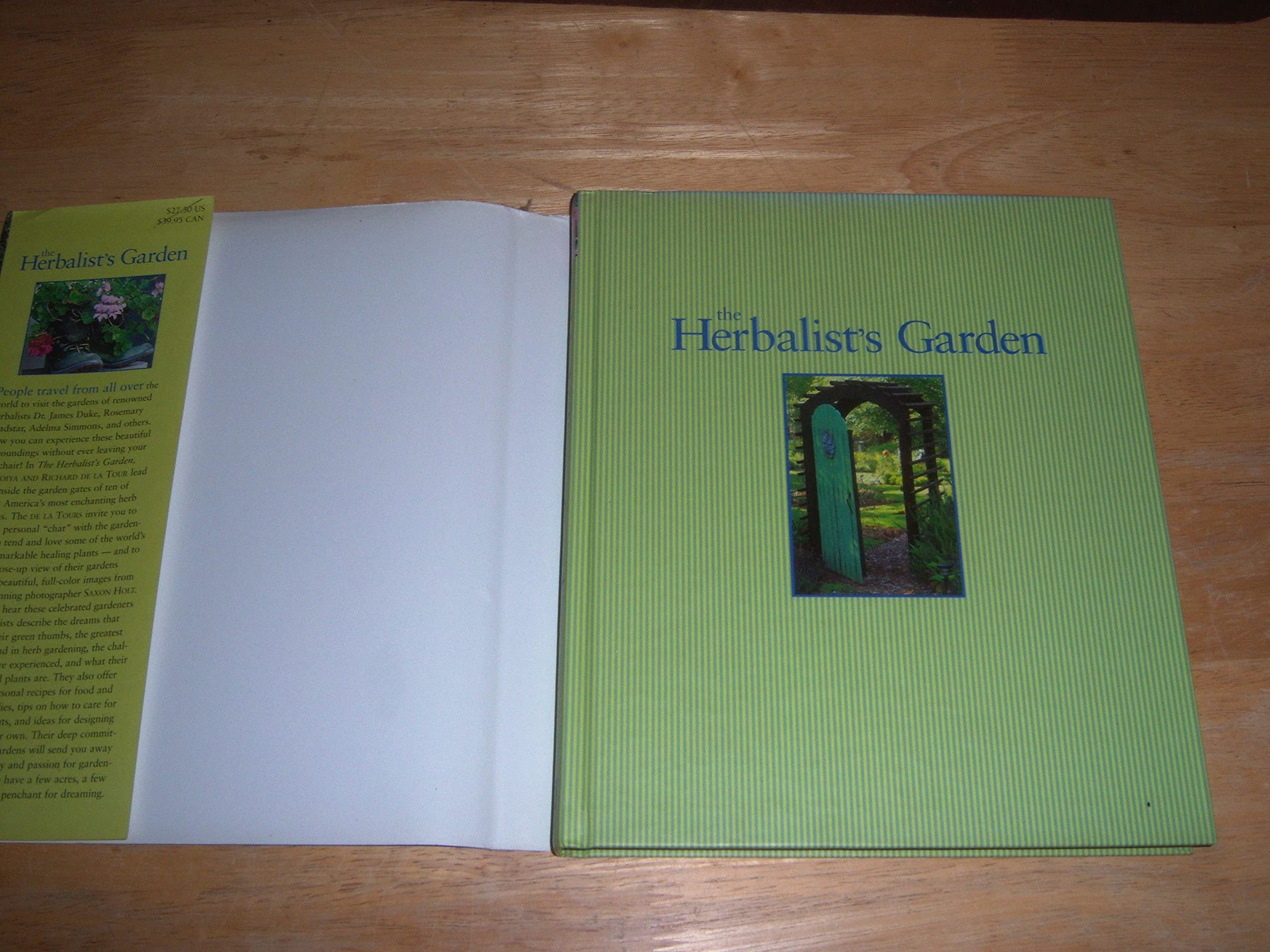 The Herbalist's Garden: A Guided Tour of 10 Exceptional Herb Gardens: The People Who Grow Them and the Plants That Inspire Them used book depot