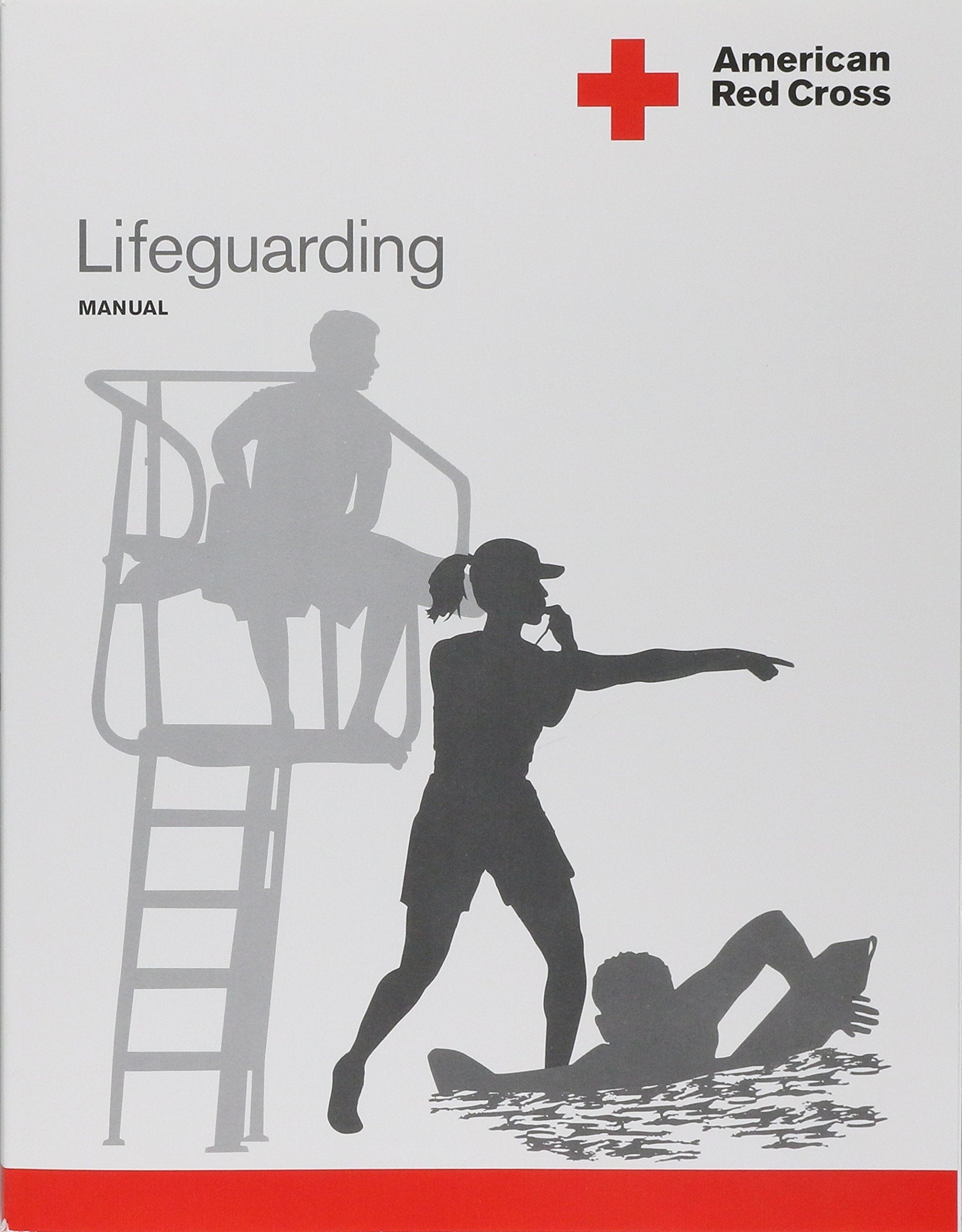 American Red Cross Lifeguarding: Manual used book depot