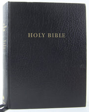 The Interlinear Bible RV / KJV Black Hardback Imitation Leather (King James Version and the Revised Version) used book depot