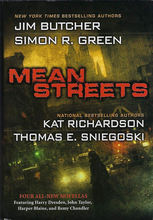Mean Streets [Hardcover] Kat Richardson and Thomas E Sniegoski