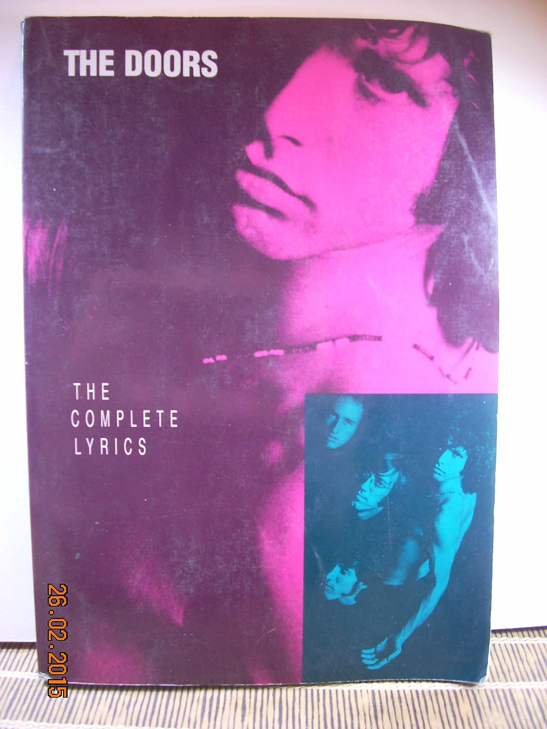 The Doors: The Complete Lyrics used book depot