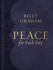 Peace for Each Day, Large Text Leathersoft: 365 Daily Devotions used book depot