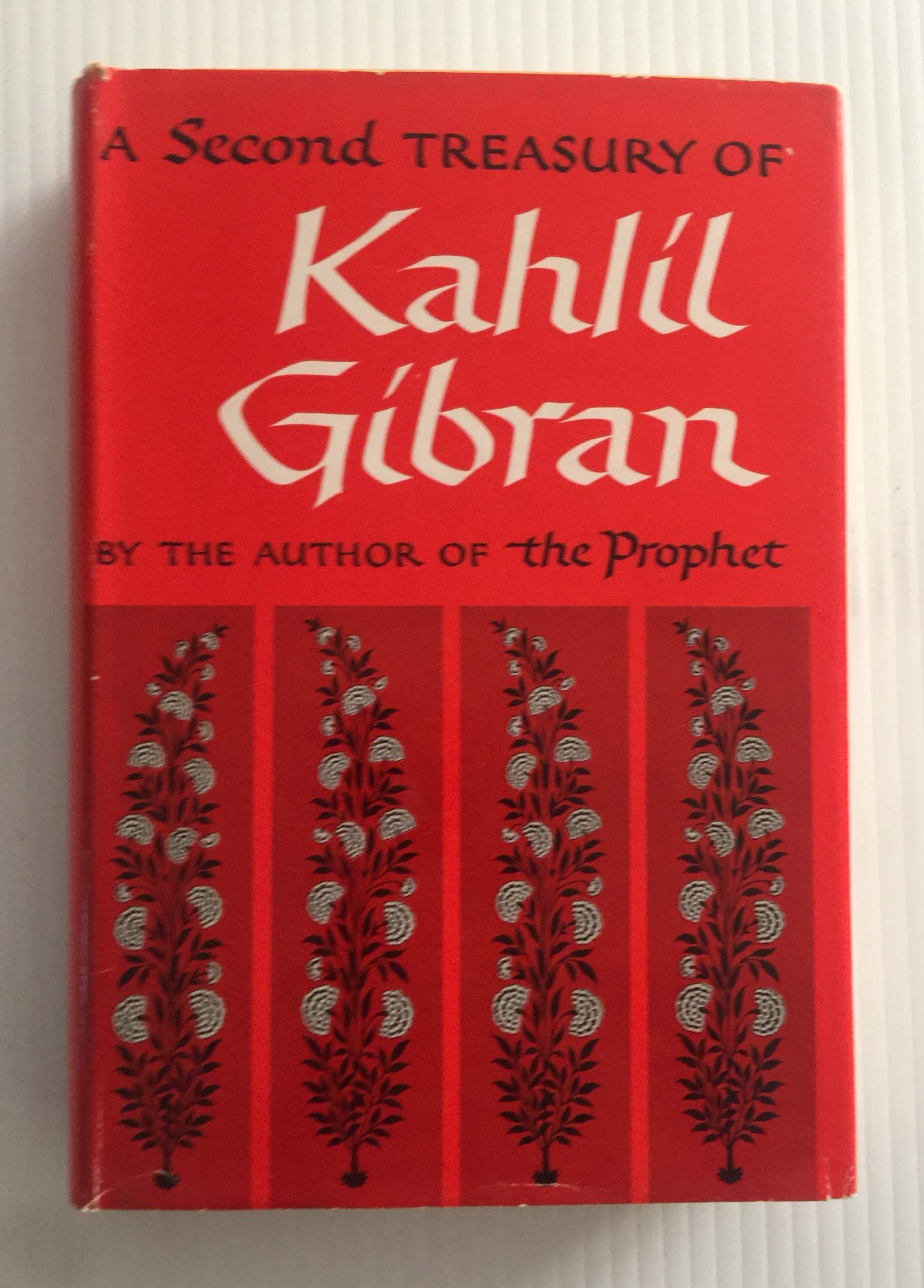 A Second Treasury of Khalil Gibran used book depot