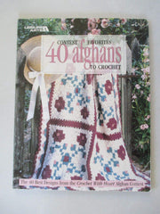 Contest Favorites: 40 Afghans to Crochet (Leisure Arts #3067) used book depot