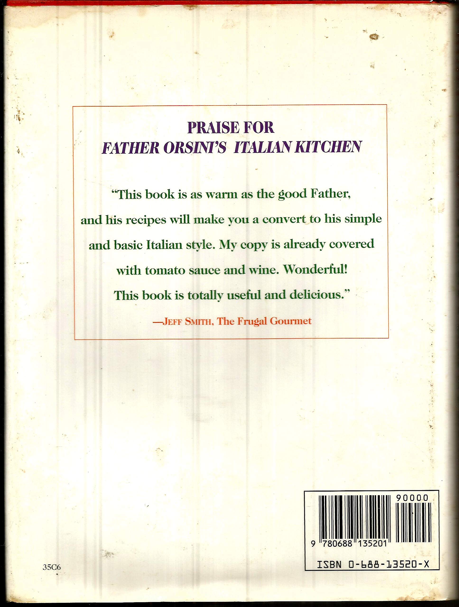 Father Orsini's Pasta Perfetta used book depot