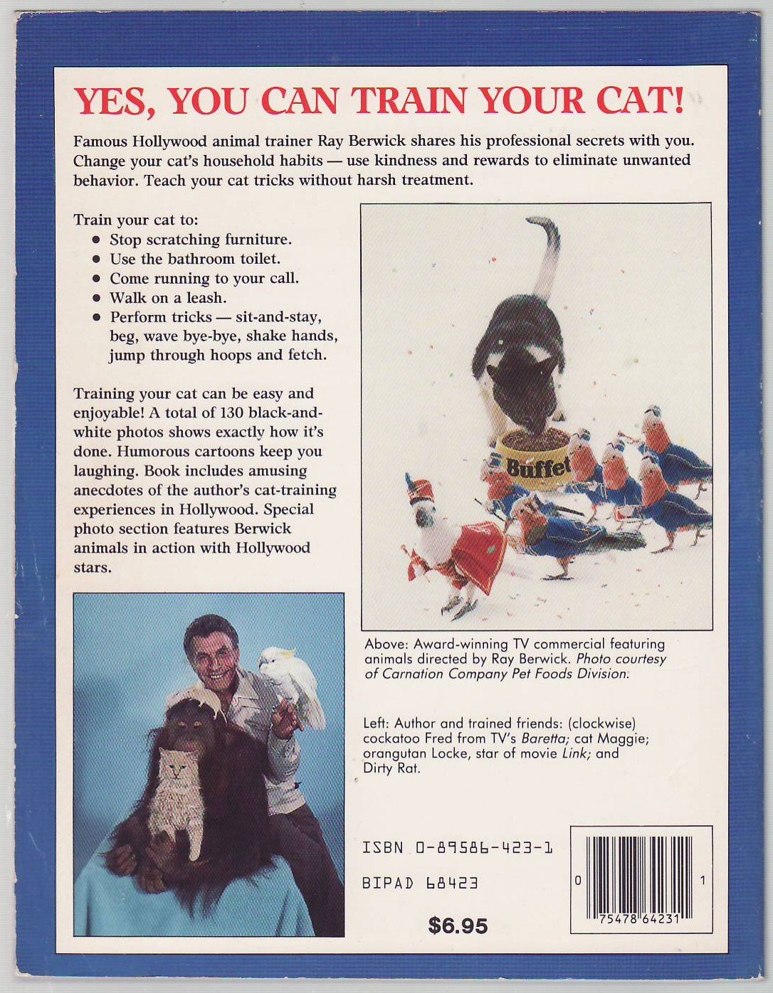 Ray Berwick's Complete Guide to Training Your Cat used book depot