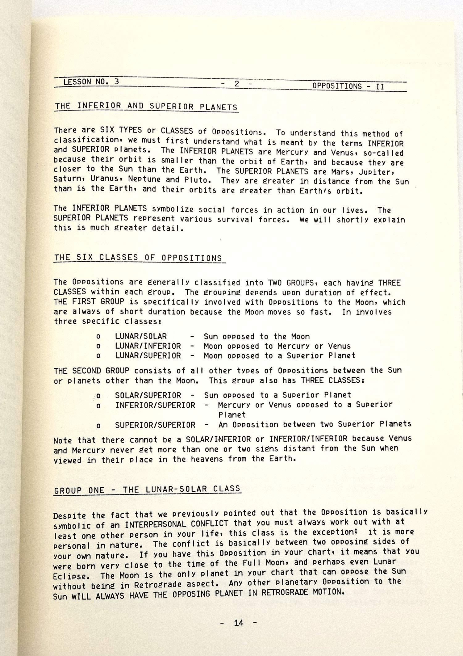 Interpreting the Aspects used book depot