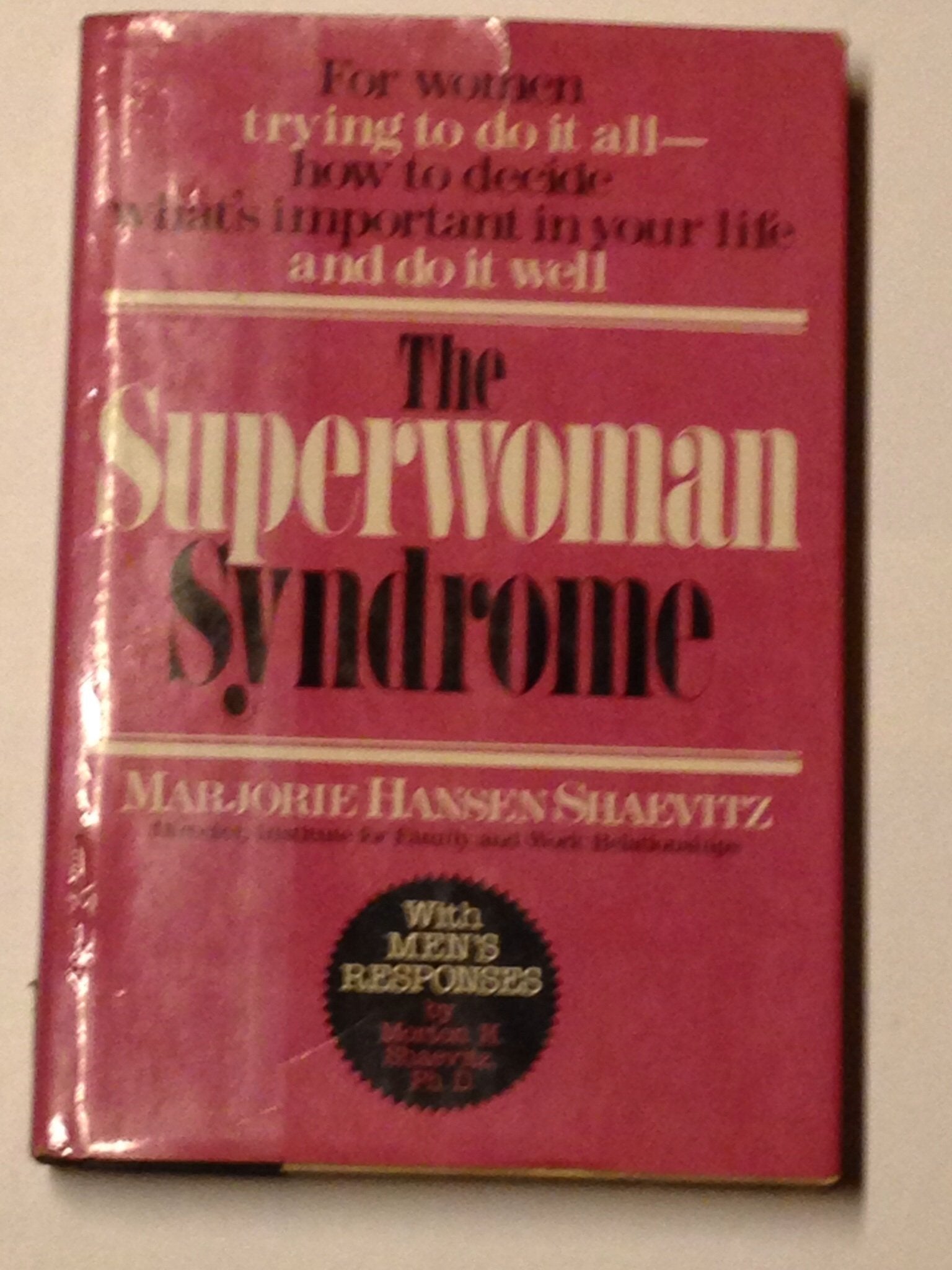 The Superwoman Syndrome used book depot