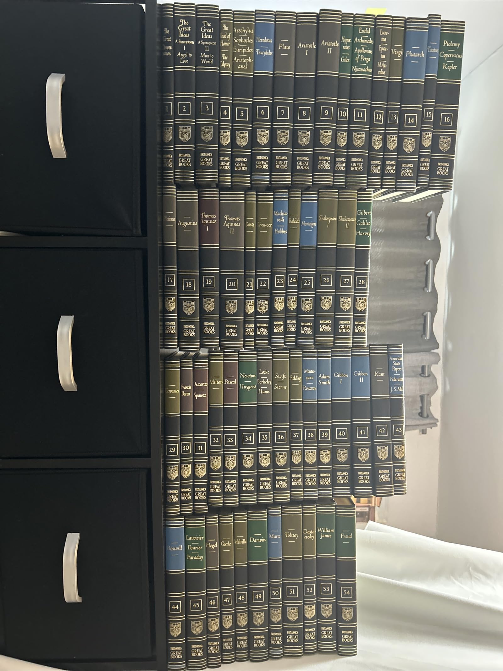 Great Books of the Western World - 1952 54 vol. set used book depot
