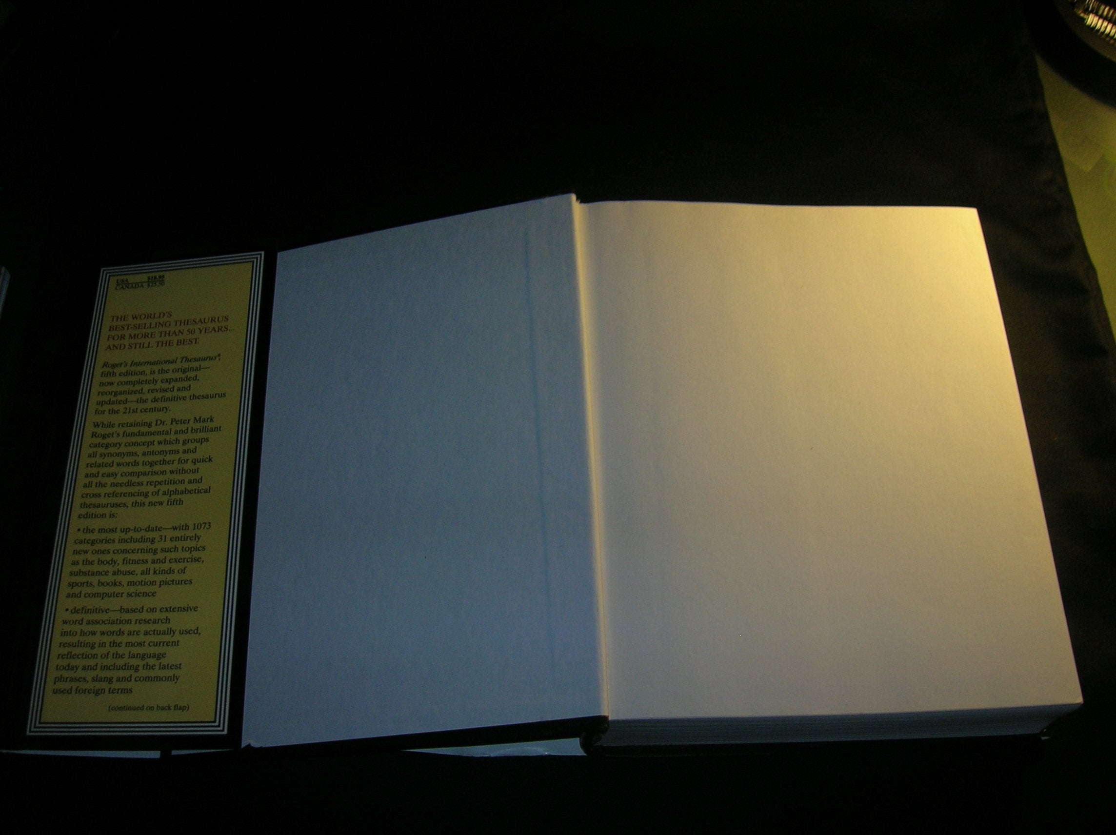 Roget International Thesaurus Index 5E used book depot