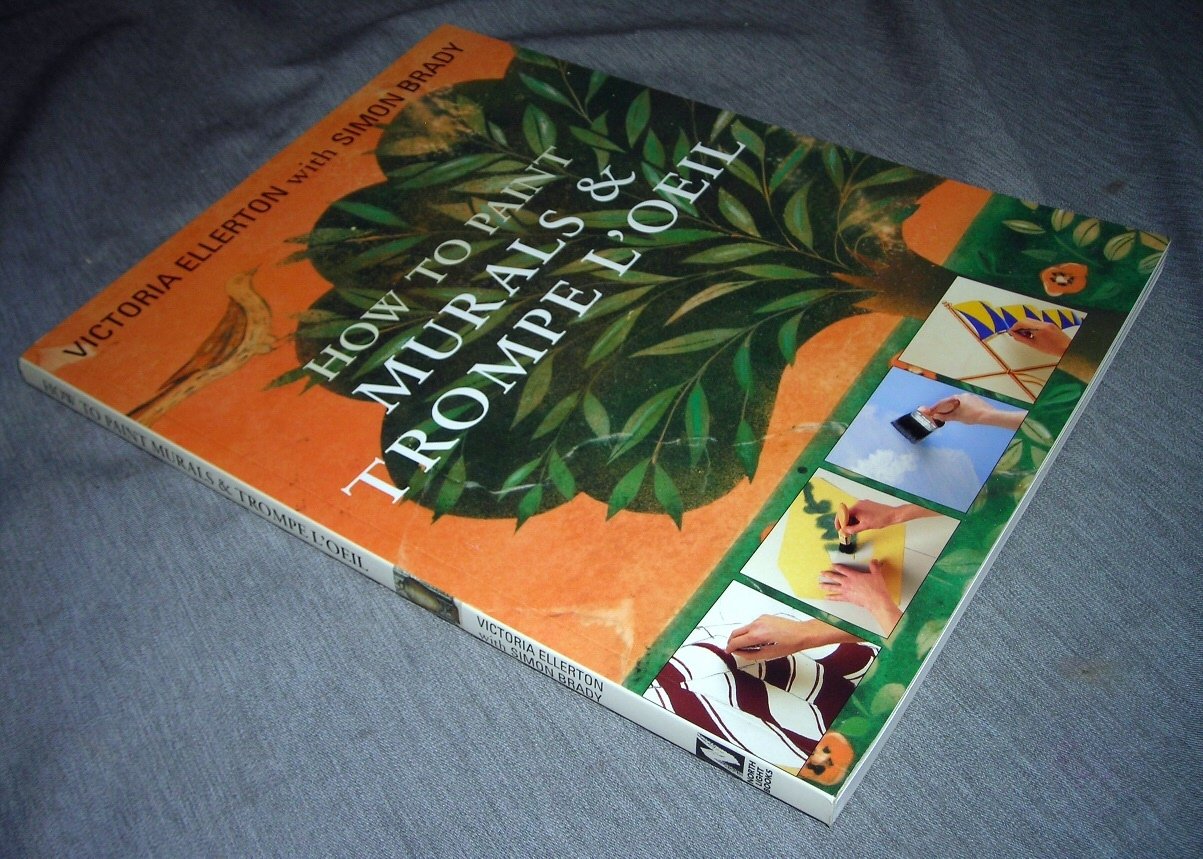 How to Paint Murals & Trompe L'Oeil used book depot