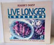 Live Longer Cookbook used book depot