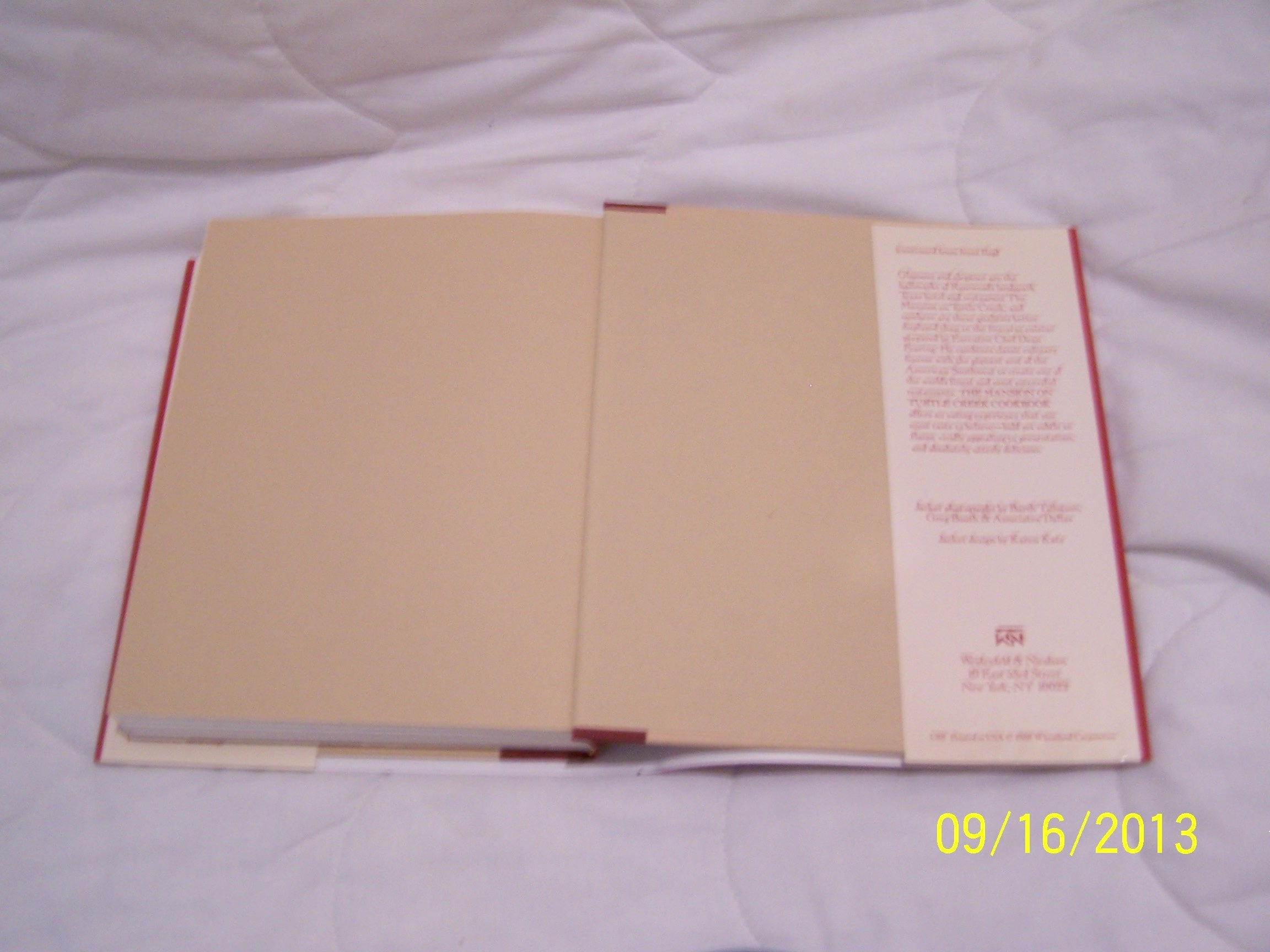 The Mansion on Turtle Creek cookbook