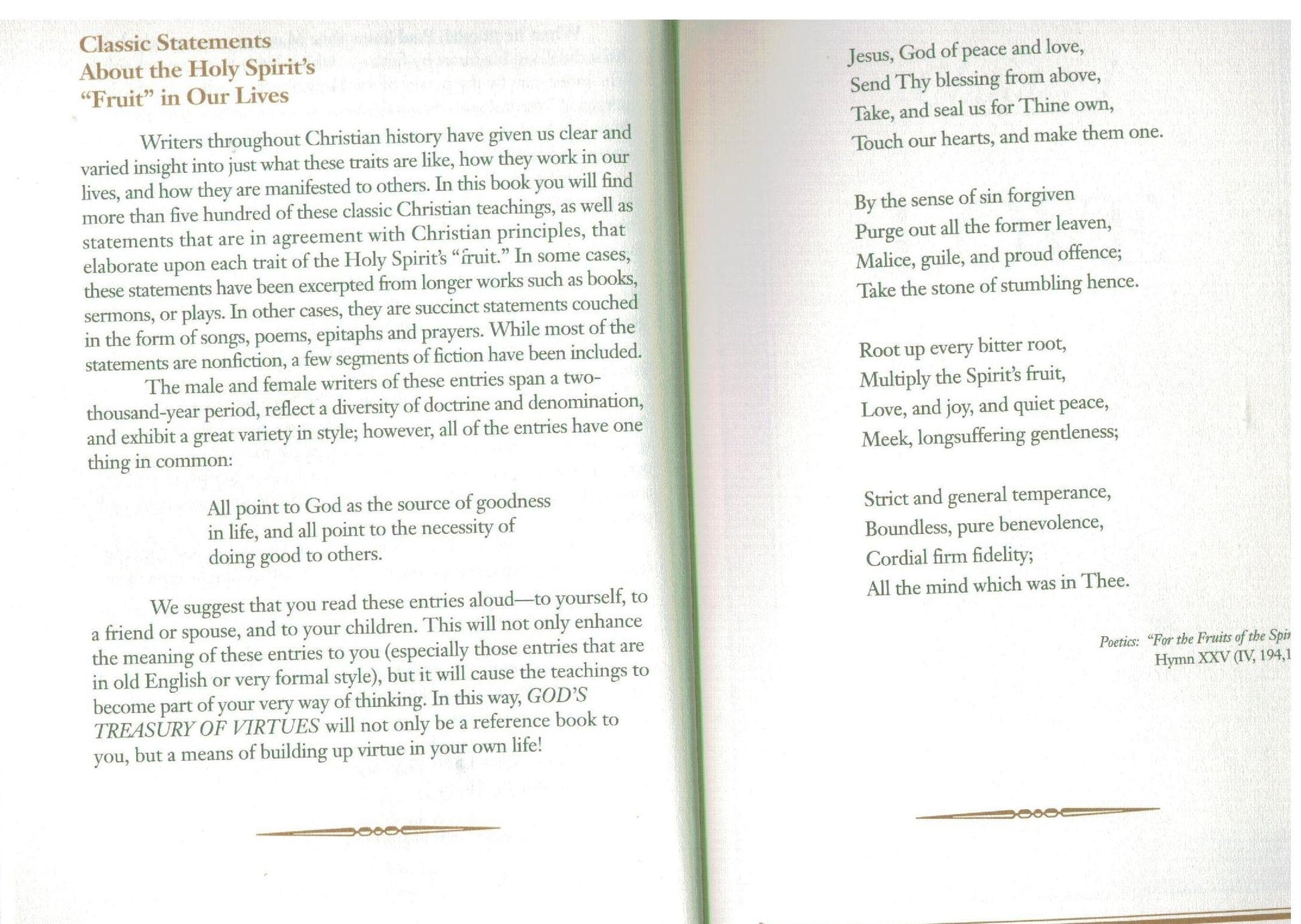 God's Treasury of Virtues used book depot