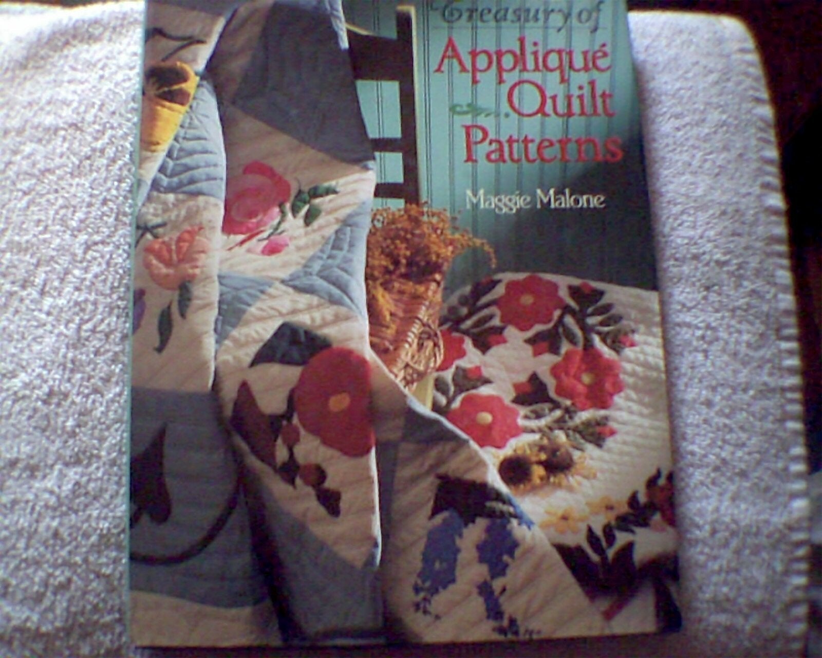 Treasury of Applique Quilt Patterns used book depot
