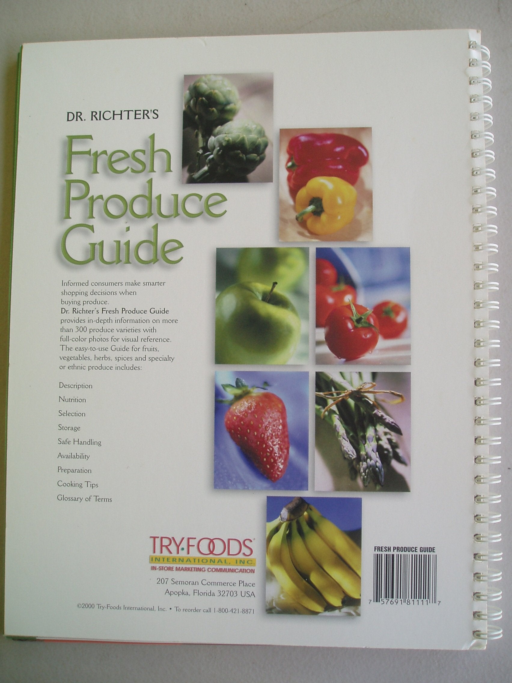 Dr. Richter's fresh produce guide: [more than 300 varieties from around the world]